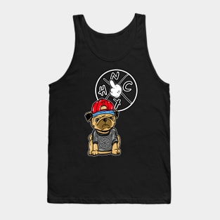 This is Punk Rock Pug Tank Top